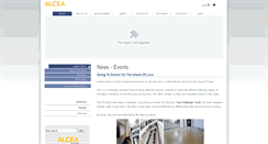 Desktop Screenshot of alcea.com